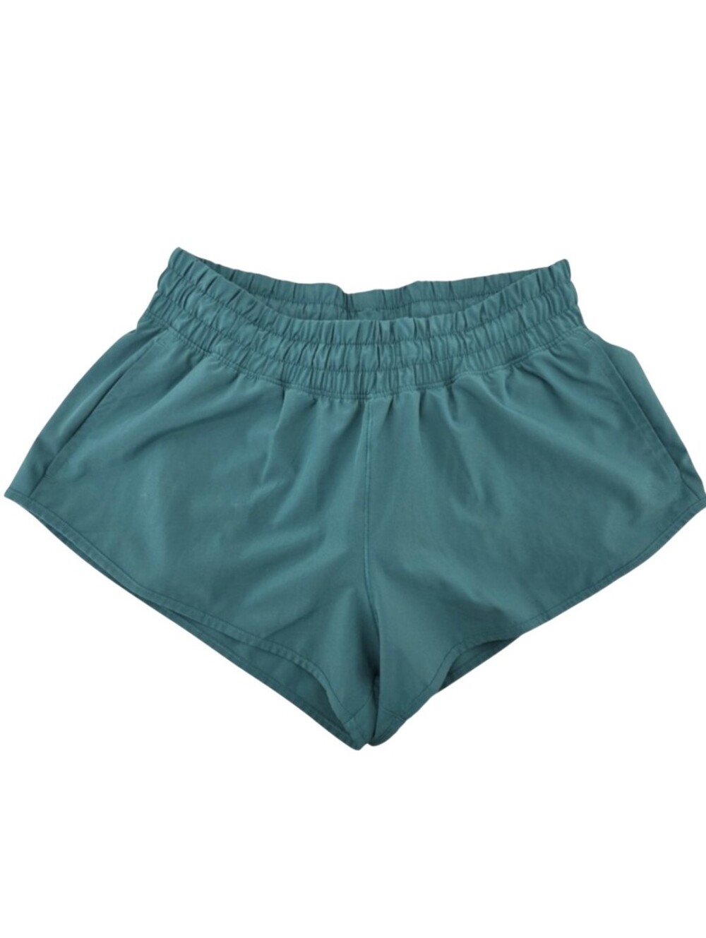OFFLINE By Aerie Real Me 2-in-1 Teal Green Low-rise Shorts Women's Size Small